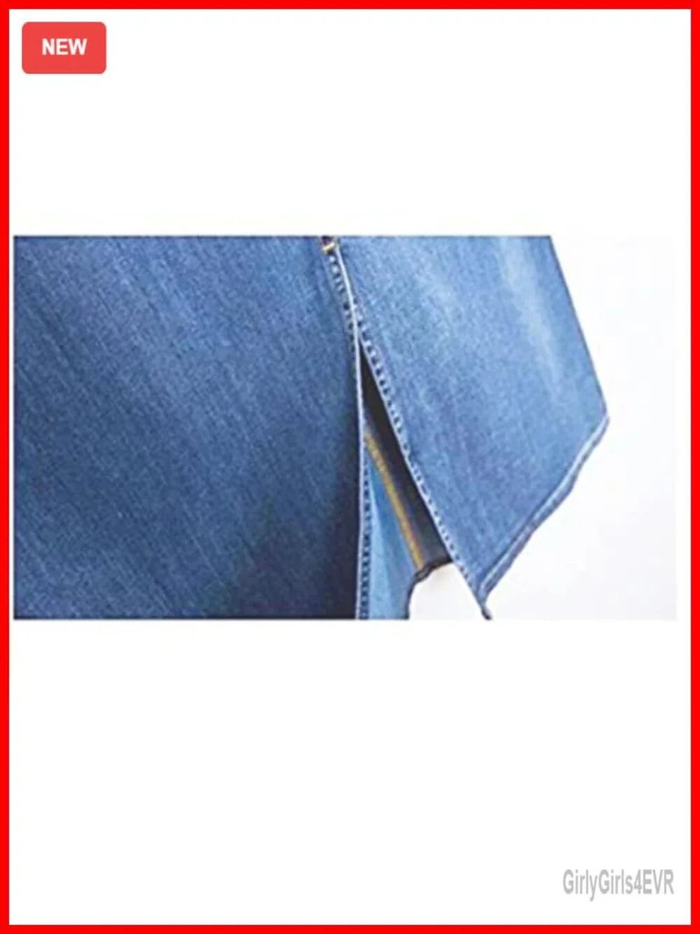 Women's Maxi Pencil Jean Skirt High Waisted A-Line Long Denim Cotton Skirt